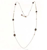 Necklace Marcello Pane Woman Rubber in Silver CLAR069 - CLAR069